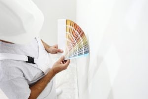 painter man with color swatches in your hand ; Shutterstock ID 329434934; PO: StoMedia