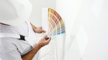 painter man with color swatches in your hand ; Shutterstock ID 329434934; PO: StoMedia
